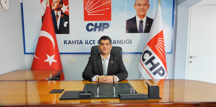 CHP Kahta İlçe Başkanlığına Uğur Eren Atandı