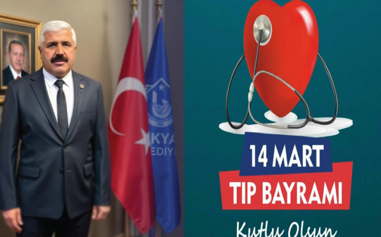 Başkan Turan'ın 14 Mart Tıp Bayramı Mesajı