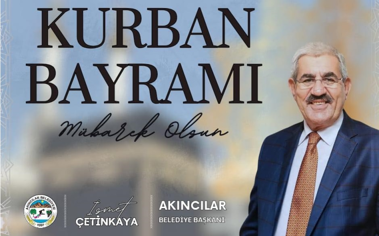 Başkan Çetinkaya'nın Kurban Bayramı Mesajı