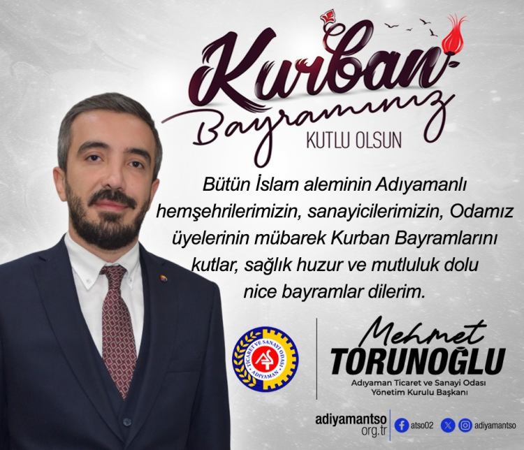 Başkan Torunoğlu, Kurban Bayramını Kutladı