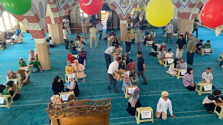 Kahta Müftülüğü’nden Yaz Kur’an Kursu Öğrencilerine Bilgi Yarışması