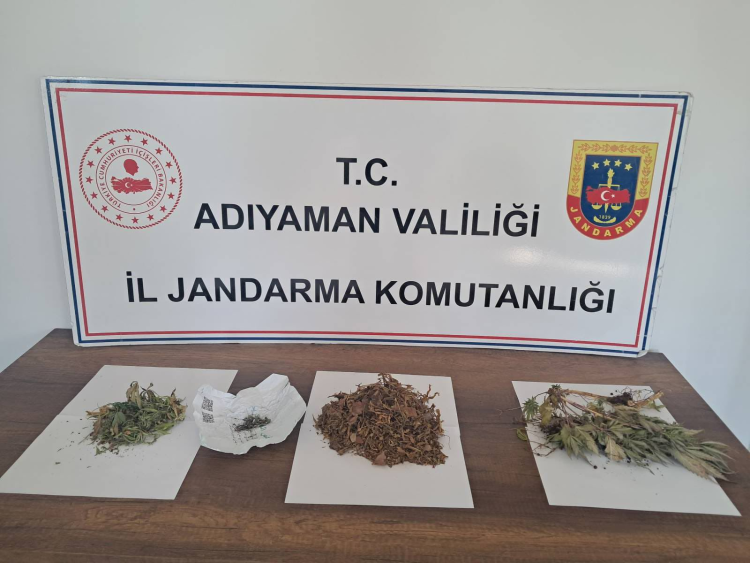 Kahta'da Uyuşturucu  Operasyonu
