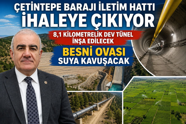8 Milyarlık Dev Sulama Projesinde Yeni Adım