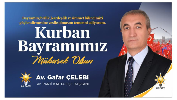 Başkan Çelebi’den Kurban Bayramı Mesajı