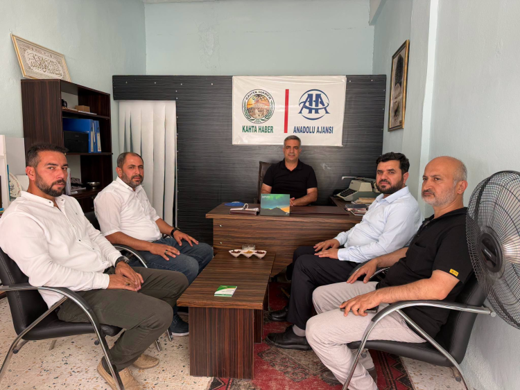 HÜDA PAR KAHTA İLÇE TEŞKİLATINDAN KAHTA HABER’E ZİYARET