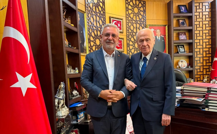 Metiner, Bahçeli ile görüştü