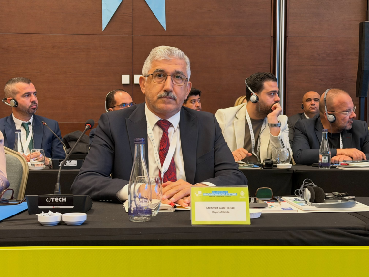 Başkan Hallaç, UCLG-MEWA Yenilikçilik ve Gıda Sistemleri Forumu'na katıldı