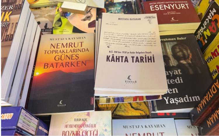 Yazarımız Mustafa Kayahan’ın Kitapları KÂHTA’DA 2. KİTAP GÜNLERİ’nde